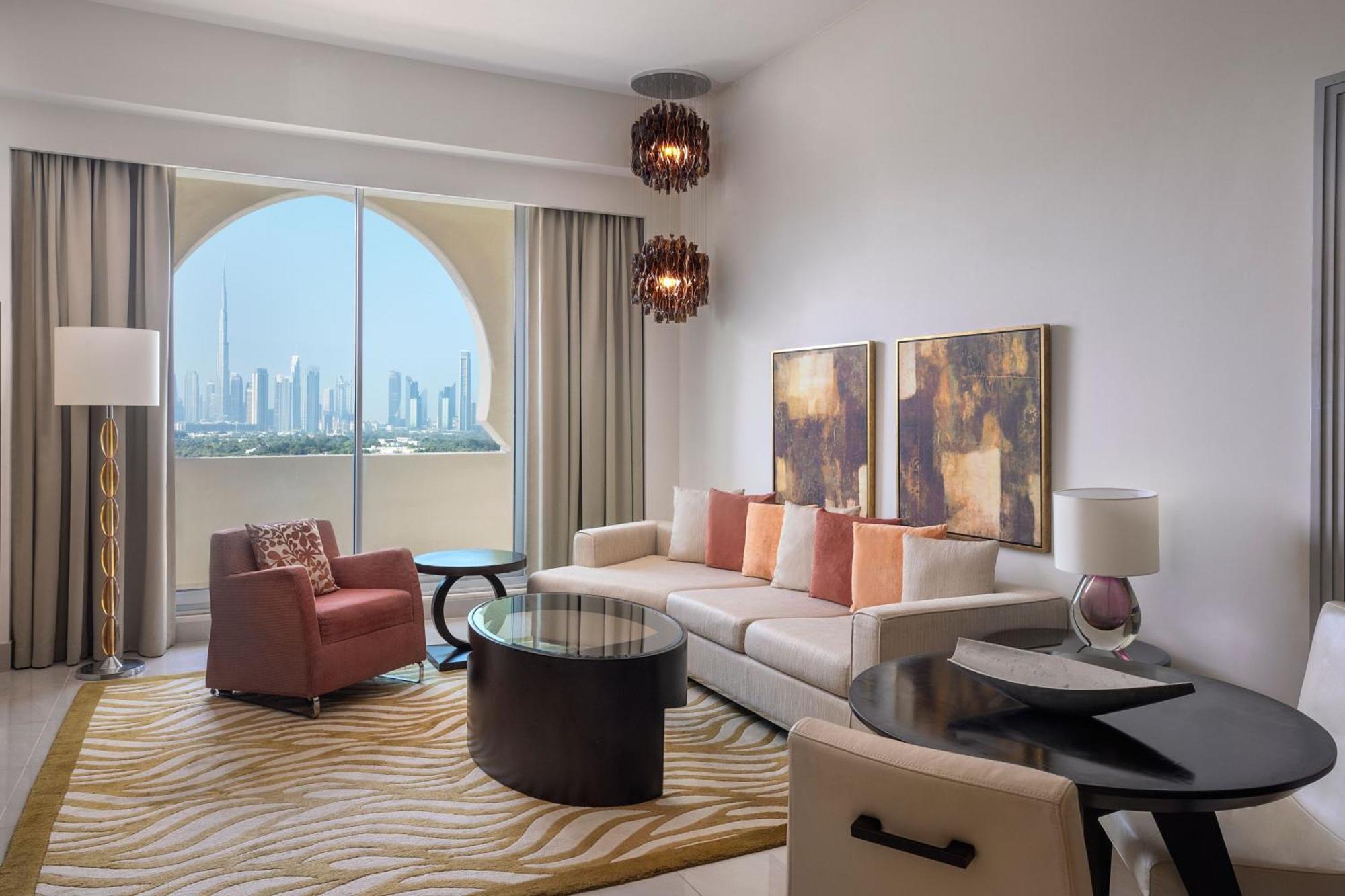 شقق ماريوت الفندقية , الجداف دبي المظهر الخارجي الصورة Living room