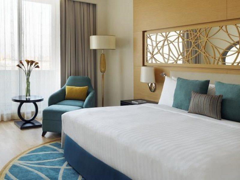 شقق ماريوت الفندقية , الجداف دبي المظهر الخارجي الصورة A bedroom at the hotel
